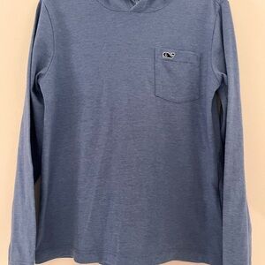 Vineyard Vines Kids Blue Long Sleeve Tee